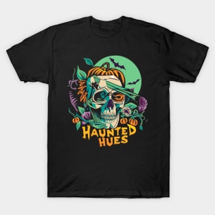 "Haunted Hues" design T-Shirt